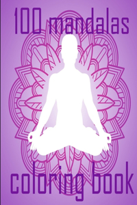 100 mandalas coloring book