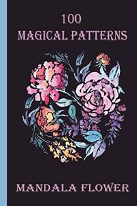 100 Magical Patterns mandala flower