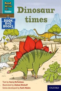 Read Write Inc. Phonics: Dinosaur times (Grey Set 7 Book Bag Book 12)