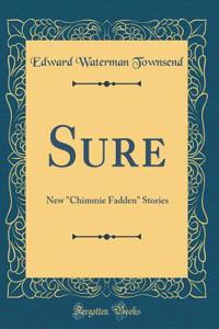 Sure: New Chimmie Fadden Stories (Classic Reprint)