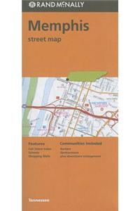 Folded Map Memphis TN Street