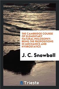 THE CAMBRIDGE COURSE OF ELEMENTARY NATUR