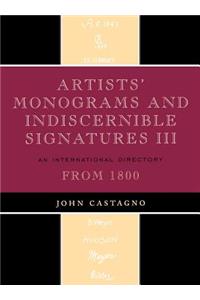 Artists' Monograms and Indiscernible Signatures III