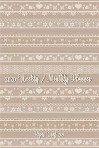 2020 Weekly / Monthly Planner 6x9