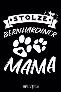 Stolze Bernhardiner Mama Notizbuch