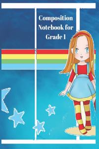 Composition Notebook for Grade 1