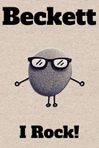 Affirmation Journal Beckett I Rock!