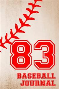 Baseball Journal 83