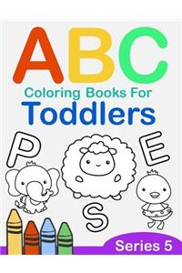 ABC Coloring Books for Toddlers Series 5