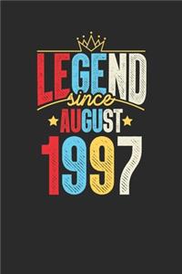 Legend Since August 1997