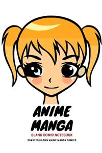 Anime Manga Blank Comic Notebook