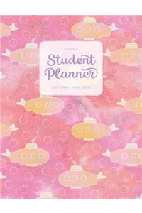 Dated Student Planner July 2019 - June 2020