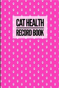 Cat Health Record Book