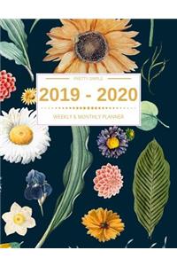 2019 - 2020 Planner Weekly And Monthly