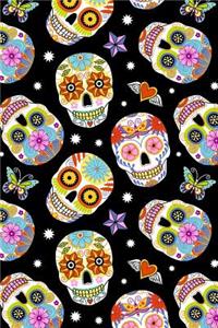 Day Of The Dead Pattern - Sugar Skull Santa Muerte 27