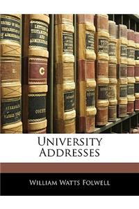 University Addresses