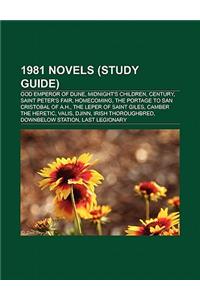 1981 Novels (Book Guide)
