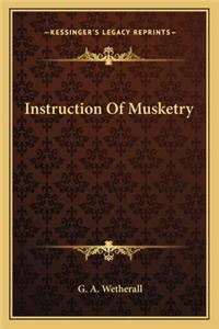 Instruction of Musketry