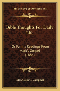 Bible Thoughts For Daily Life