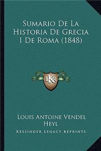 Sumario De La Historia De Grecia I De Roma (1848)