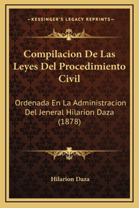 Compilacion De Las Leyes Del Procedimiento Civil