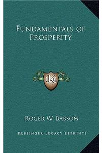 Fundamentals of Prosperity