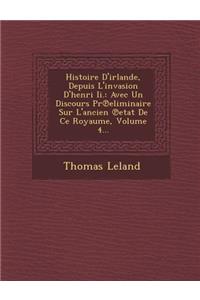 Histoire D'Irlande, Depuis L'Invasion D'Henri II.