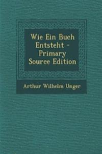 Wie Ein Buch Entsteht