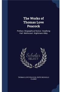 Works of Thomas Love Peacock