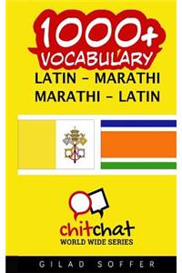 1000+ Latin - Marathi Marathi - Latin Vocabulary