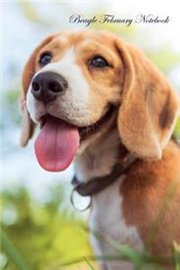 Beagle February Notebook Beagle Record, Log, Diary, Special Memories, To Do List, Academic Notepad, Scrapbook & More