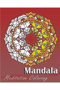 Mandala Meditation Coloring