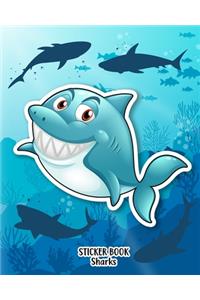 Sticker Book Sharks