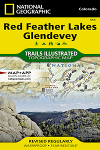 Red Feather Lakes, Glendevey Map