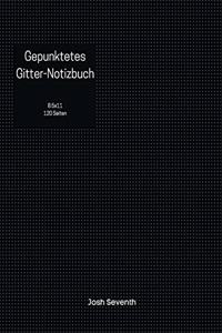 Gepunktetes Gitter-Notizbuch