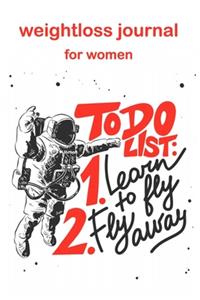 weight loss journal and planner