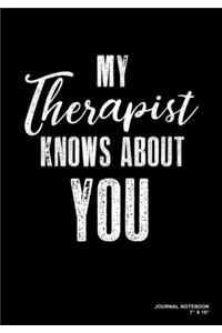My Therapist Knows About You