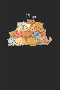 Kawaii Cat Notebook - Japanese Journal Planner