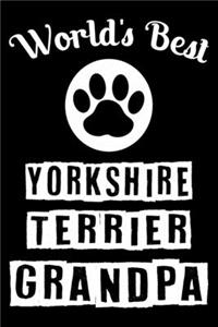 World's Best Yorkshire terrier Grandpa