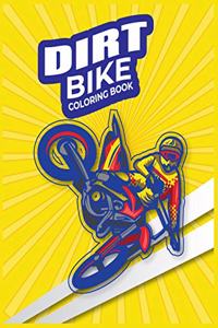 Dirt Bike Coloring Book