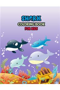 Shark Coloring Book For kids