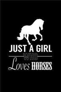 Just A Girl Who Loves Horses