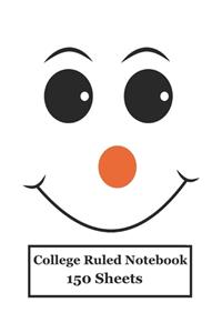 College Ruled Notebook 150 Sheets
