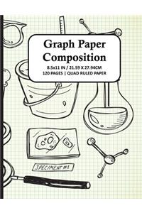 Graph Paper Composition Notebook
