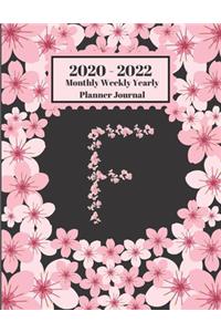 2020 - 2022 Monthly Weekly Yearly Planner Journal