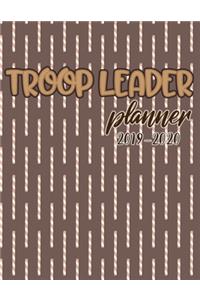 Troop Leader Planner 2019-2020