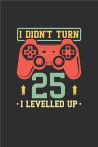 I Didn't Turn 25 I Levelled Up