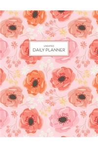Undated Daily Planner