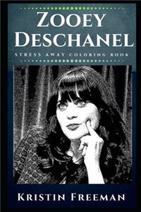 Zooey Deschanel Stress Away Coloring Book