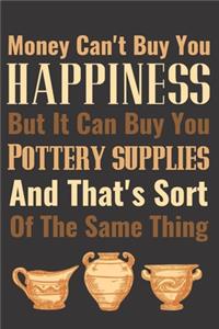 Money Can't Buy You Happiness but it Can Buy You Pottery Supplies